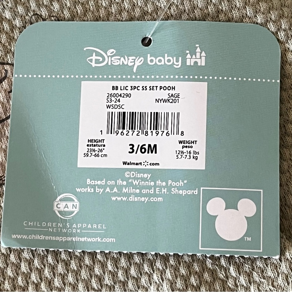NWT Disney Baby Pooh Sweatshirt hoodie - Picture 7 of 7